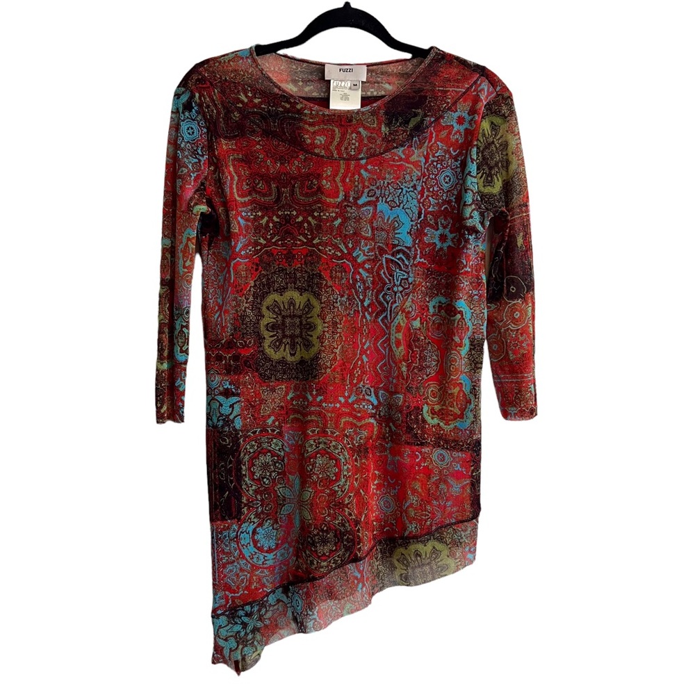 Jean Paul Gaultier Asymmetrical Mesh Top